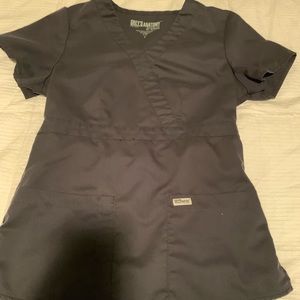 Greys anatomy scrub top S